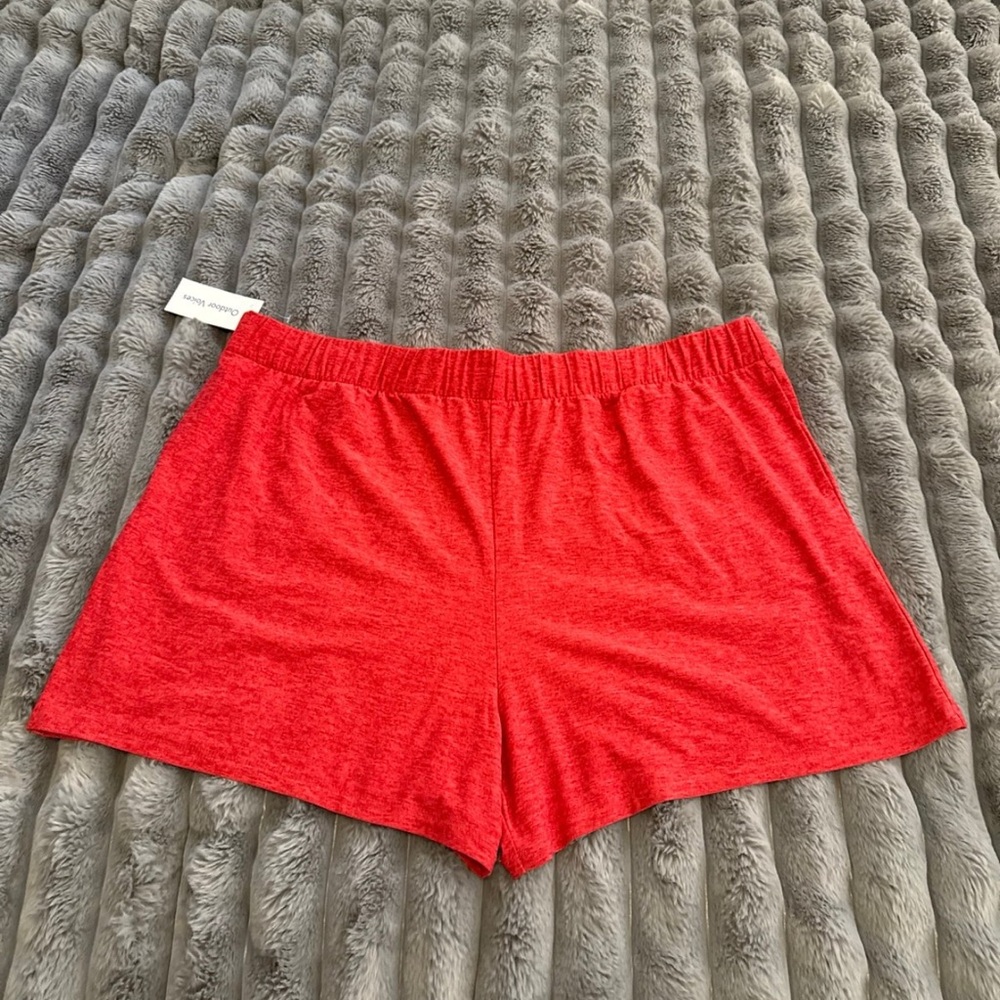 Outdoor Voices women cloudknit 3.5” short in strawberry size XXXL NWT